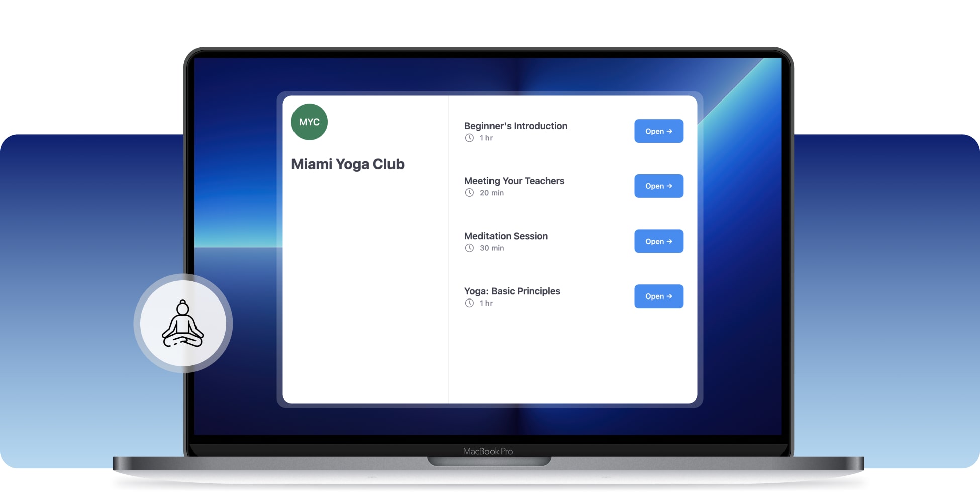 Yoga Scheduling Software (Free) CalHouse